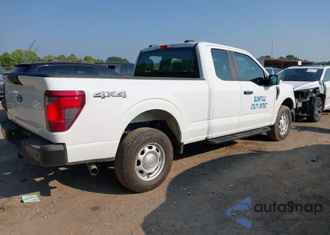 2024 Ford F150 Xl из США, поврежденный, VIN 1FTFX1L52RKF25954